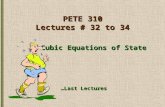 Equations of State
