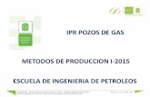 IPR - Pozos de Gas I-2015