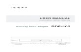 Bdp-105 User Manual English v1.8.2