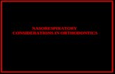 Nasorespiratory Considerations in Orthodontics - Bipin
