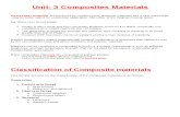 Unit-3 Composites Materials