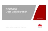 BSC6810 Data Configuration