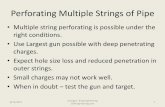 Perforating Multiple Strings of Pipe