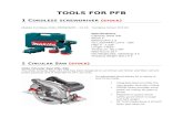 Tools for PFB
