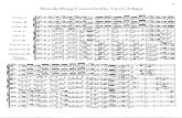 Brandenburg Concerto No 3 Full Score