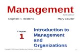 Inroduction to Management and Organizations