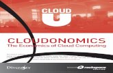 Cloudonomics-The Economics of Cloud Computing