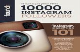 How to Get Your First 10,000 Instagram Followers eBook