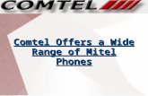 Comtel Offers a Wide Range of Mitel Phones