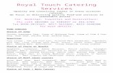 Royal Touch Catering Services