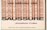 Culler(1979) as Ideias de Saussure