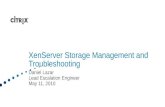 XenServer Storage Management and Troubleshooting,Xenserver,Techedge 2010,Presentation,Video