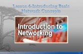 Lesson 5-Introducing Basic Network Concepts
