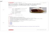 Chocolate Yogurt Snack jCupcakes 8211 Bouchees Chocolat Au Yaourt