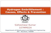 Hydrogen Embrittlement - Causes, Effects, Prevention.