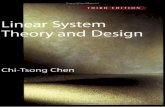 Chen C.-t. Linear System Theory and Design (3ed. Oxford, 1999)(L)(176s)