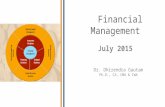 Financial Management - An Introduction