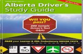 Alberta Drivers Study Guide