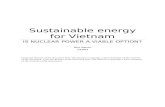 Sustainability Assessment of Nuclear power in Vietnam