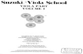 Viola Method - Suzuki School - Volume 01