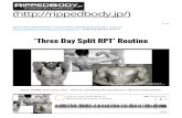 'Three Day Split RPT' Routine _ RippedBody