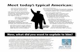 "Meet Today's Typical American" by Jon Sutz