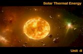 Solar Thermal Radiations Finalized