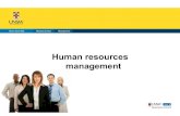 MGMT1001 Topic 8 - Human Resources Management