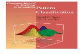 Computer Manual in Matlab to Accompany Pattern Classification