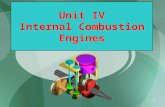 1 Unit IV Internal Combustion Engines. 2 Introduction Heat Engine: Heat Engine is a machine which converts heat energy supplied to it into mechanical.