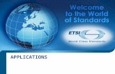 SEM02-10 APPLICATIONS. SEM02-10 The ETSI Portal the interface for accessing information on the technical activities for each ETSI TB the Portal can either.