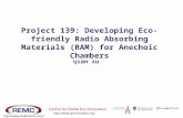 Qian Xu Project 139: Developing Eco-friendly Radio Absorbing Materials (RAM) for Anechoic Chambers