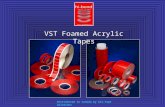 VST Foamed Acrylic Tapes Distributed in Canada by All-Tape Solutions.