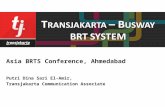 Putri Dina Sari El-Amir, Transjakarta Communication Associate Asia BRTS Conference, Ahmedabad.