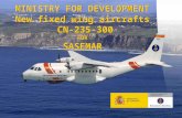 Pág 0 MINISTRY FOR DEVELOPMENT New fixed wing aircrafts CN-235-300 FOR SASEMAR.