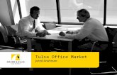 Tulsa Office Market Jared Andresen.  Tulsa Office Market Vacancy All Classes of Space.