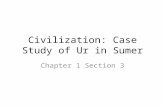 Civilization: Case Study of Ur in Sumer Chapter 1 Section 3.