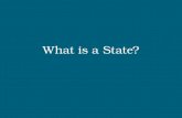 What is a State?. Characteristics: The traditional elements of statehood were codified in the 1933 Montevideo Convention on the Rights and Duties of States: