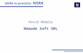 David Abdala Nómade Soft SRL OERA in practice: NSRA.