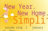 New Year. Simplify soryda ring l january 16, 2015 New Home.