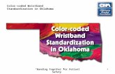 “ Banding Together for Patient Safety ” 1 Color-coded Wristband Standardization in Oklahoma.