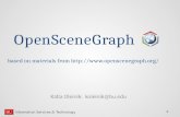 OpenSceneGraph OpenSceneGraph Katia Oleinik: koleinik@bu.edu based on materials from