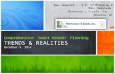 Ken Jaworski - V.P. of Planning & Env. Services Martenson & Eisele, Inc., Menasha, WI Comprehensive ‘Smart Growth’ Planning TRENDS & REALITIES December.