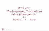We Share Ideas Drive: The Surprising Truth About What Motivates Us by Daniel H. Pink Chief.