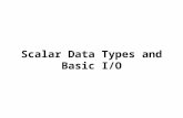 Scalar Data Types and Basic I/O. Variables in Perl You DO NOT have to declare variables in Perl. –Unless you force it to force you to declare variables.