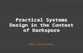 Paul Sottosanti Practical Systems Design in the Context of Darkspore.