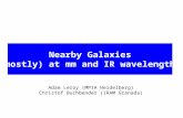Nearby Galaxies (mostly) at mm and IR wavelengths Adam Leroy (MPIA Heidelberg) Christof Buchbender (IRAM Granada)
