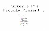 1 Purkey’s P’s Proudly Present... People Places Policies Processes Programs.