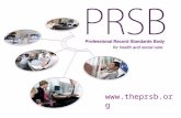Www.theprsb.org. Working to implement professional record standards PRSB Vendor Forum.