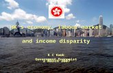 1 HK’s economy, labour market and income disparity K C Kwok Government Economist 2 March 2007.